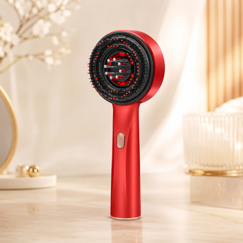 Aura Lumi — Brosse à Cheveux LED